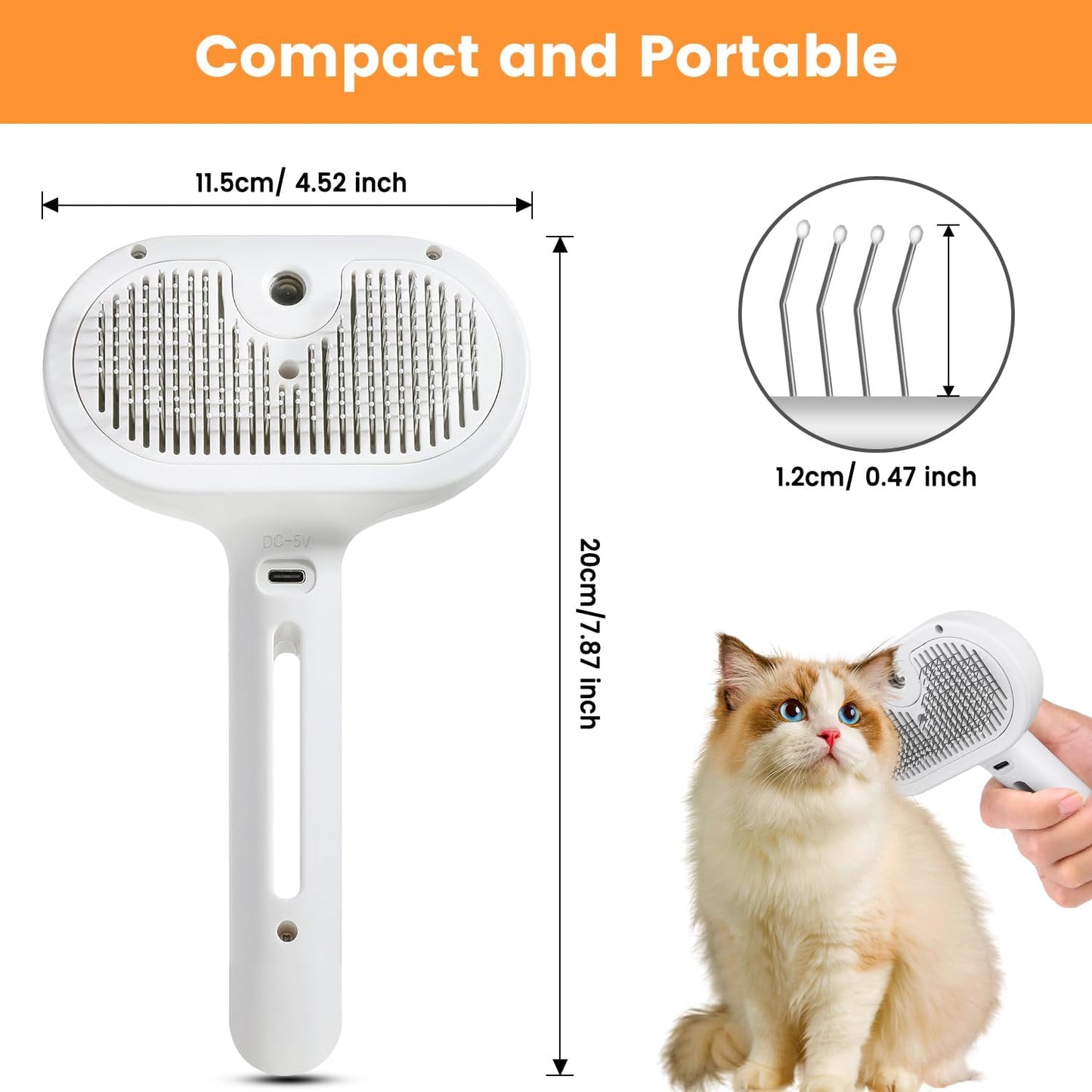 PawTech Steam Brush Pro